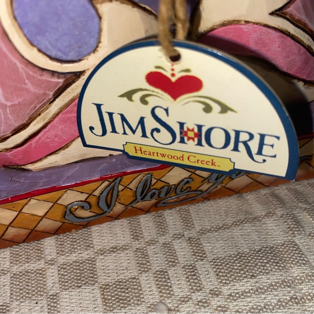 Jim Shore Heartwood Creek "I Love You"figurine featuring a mother and daughter - Picture 2 of 5